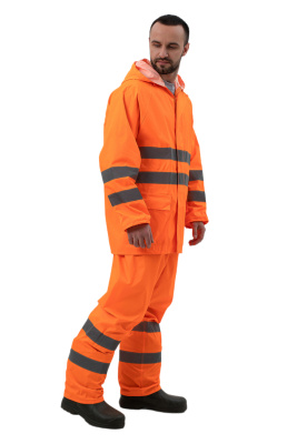 Костюм сигнальный влагозащитный оранжевый